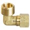 Homeplus+ ATC 1/2 in. Compression X 1/2 in. D MPT Brass 90 Degree Elbow 6JC121010711031 - alternate 1